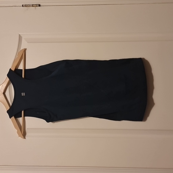 Sweaty  betty womans athletic seamless tank in xs navy blue - Picture 2 of 5